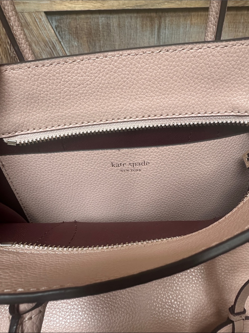 Kate Spade Small Satchel Light Pink Tote with Removable Crossbody Strap - Picture 8 of 16